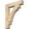 Ekena Millwork Merced Block Rough Sawn Bracket, Douglas Fir, 6"W x 36"D x 42"H BKT06X36X42MRC05RDF - alternate 1